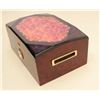Image 1 : Nice wooden humidor (no key); approximately 13 wide x 6