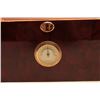 Image 2 : Nice wooden humidor (no key); approximately 13 wide x 6