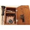 Image 8 : Monarch Telephone Mfg. Co. vintage wooden wall phone. The phone