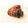 Image 2 : Carved Meersham pipe dated 1819 with scene of dog by