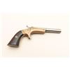 Image 2 : Stevens brass frame tip-up pistol, .22 caliber, 3.5 barrel, wood