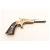 Image 3 : Stevens brass frame tip-up pistol, .22 caliber, 3.5 barrel, wood