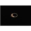 Image 4 : Ruby and diamond ring .35 diameter .40 Ruby 14kt YG.