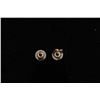 Image 1 : 14.5mm pearl earings. Vintage. 14kt yg. Est.: $175-$350