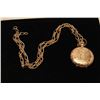 Image 3 : Antique Elgin Pocket Watch with engraved 14K gold case and