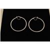 Image 3 : 2 wg hoop earings wg custom embossed gold 4.46gr. Est.: