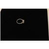 Image 2 : 1 ruby 2 diamond ring 1/3kt ruby .20 diameter 14kt