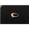 Image 2 : 14k yellow gold ladies ring set with 10 roped in