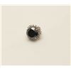 Image 2 : Exceptionally large 28.26 carats round 'Black' Diamond set in a