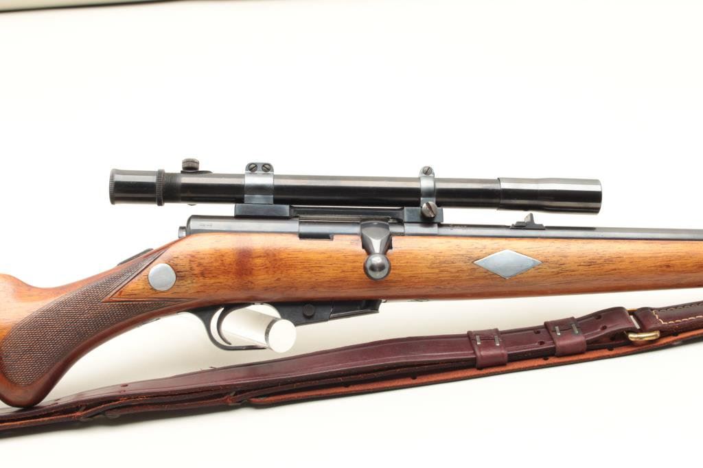 German Walther Model One semi-automatic or bolt action rifle, .22