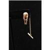 Image 2 : 14k gold horses ass tie tac with plated back. Great