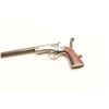 Stevens tip-up single shot pistol, .25 caliber, 13 barrel, wood