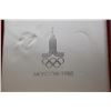 Image 3 : Cased set of 28 Moscow 1980 Olympics commemorative proof coins.