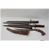 Image 2 : Lot of 2 Arisaka bayonets, one type 30 on overall