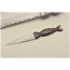 Image 2 : 20th Century Scottish dagger, silver mounted, with skeene dhu small