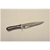 Image 1 : Jacobs custom marked clip point 19th century style bowie w/scabbard