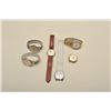 Image 1 : Wristwatch Collection from Les Gilman Estate. 5 pcs Accutron Steel