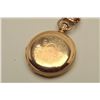 Image 5 : Rockford Watch Co. Hunting case pocket watch, gold filled, woven