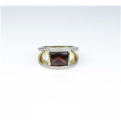 RED GARNET RING
