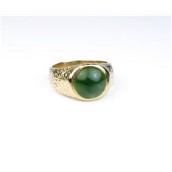 GENTS JADE RING