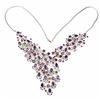 Image 2 : Natural Burmese Spinel & Multi Gemstones  Necklace