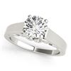 Image 2 : 1 CTW Certified VS/SI Diamond Solitaire 2Pc Wedding Set 14K White Gold - REF-362T8X - 31859