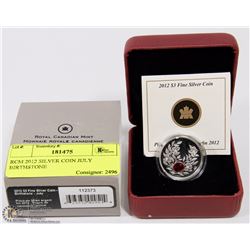RCM 2012 SILVER COIN JULY BIRTHSTONE