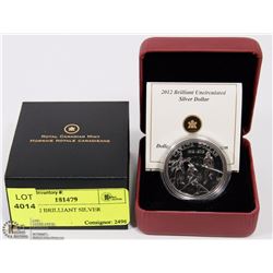 RCM 2012 BRILLIANT SILVER DOLLAR