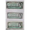 Image 1 : REPLACEMENT NOTE SET $1- 1967/1954