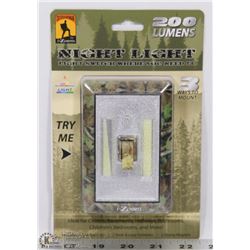 NEW 200 LUMENS NIGHT LIGHT
