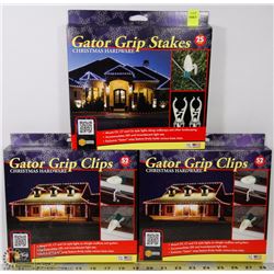 TWO NEW 52PC GATOR GRIP CLIPS SOLD WITH NEW 25PC