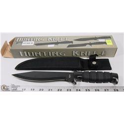 NEW STAINLESS STEEL BLADE HUNTING KNIFE