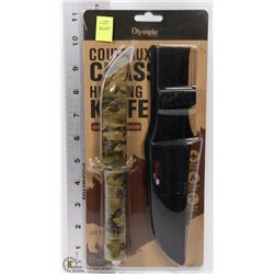 NEW OLYMPIA EDGE HUNTING KNIFE WITH SHEATH