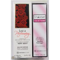 LOT OF 2 OUR VERSION OF "PINK SUGAR 50ML & VICTORIA