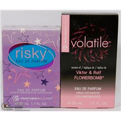 LOT OF 2 OUR VERSION OF RISKY AND VIKTOR & ROLF