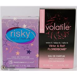 LOT OF 2 OUR VERSION OF RISKY AND VIKTOR & ROLF