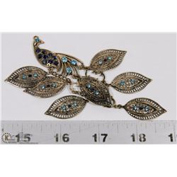 LARGE PEACOCK PENDANT