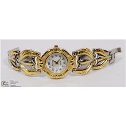 GOLD AND SILVER COLOURED RONICA WATCH