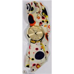 GENEVA SCARF BAND WATCH