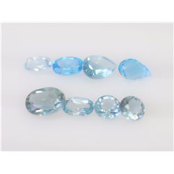 #21-BLUE TOPAZ (APP. 6CTS, ASSORTED SHAPE)