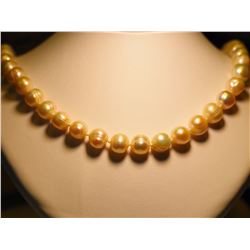 #26-STERLING SILVER FRESH WATER PEARL CLASSIC