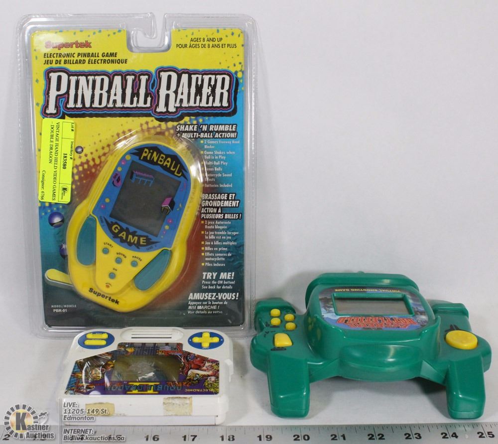 VINTAGE HAND HELD VIDEO GAMES DOUBLE DRAGON