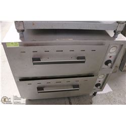 2 DRAWER WARMING CABINET FOR INSERTS
