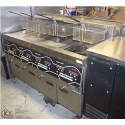 HENNY PENNY 4 BAY OPEN FRYER WITH BASKETS