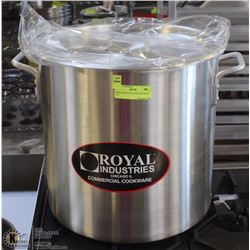 ME#14) STOCK POT 40QT MED WITH LID