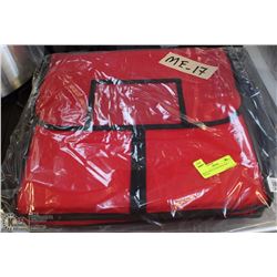 ME#17) INSULATED PIZZA BAG 18"X18"