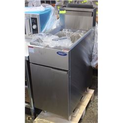ME#1) MRE, COMMERCIAL STAINLESS STEEL DEEP FRYER