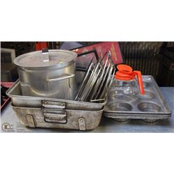 LOT OF MISC KITCHEN SUPPLIES