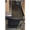 Image 1 : BLACK 3 TIER ROLLING CART