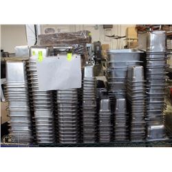 LARGE LOT OF APPROX 230 ASSORTED METAL INSERTS